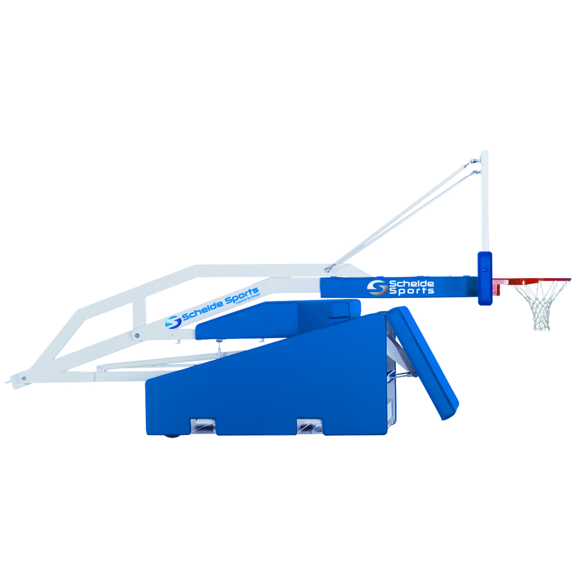 Portable basketball backstop - Super SAM 245