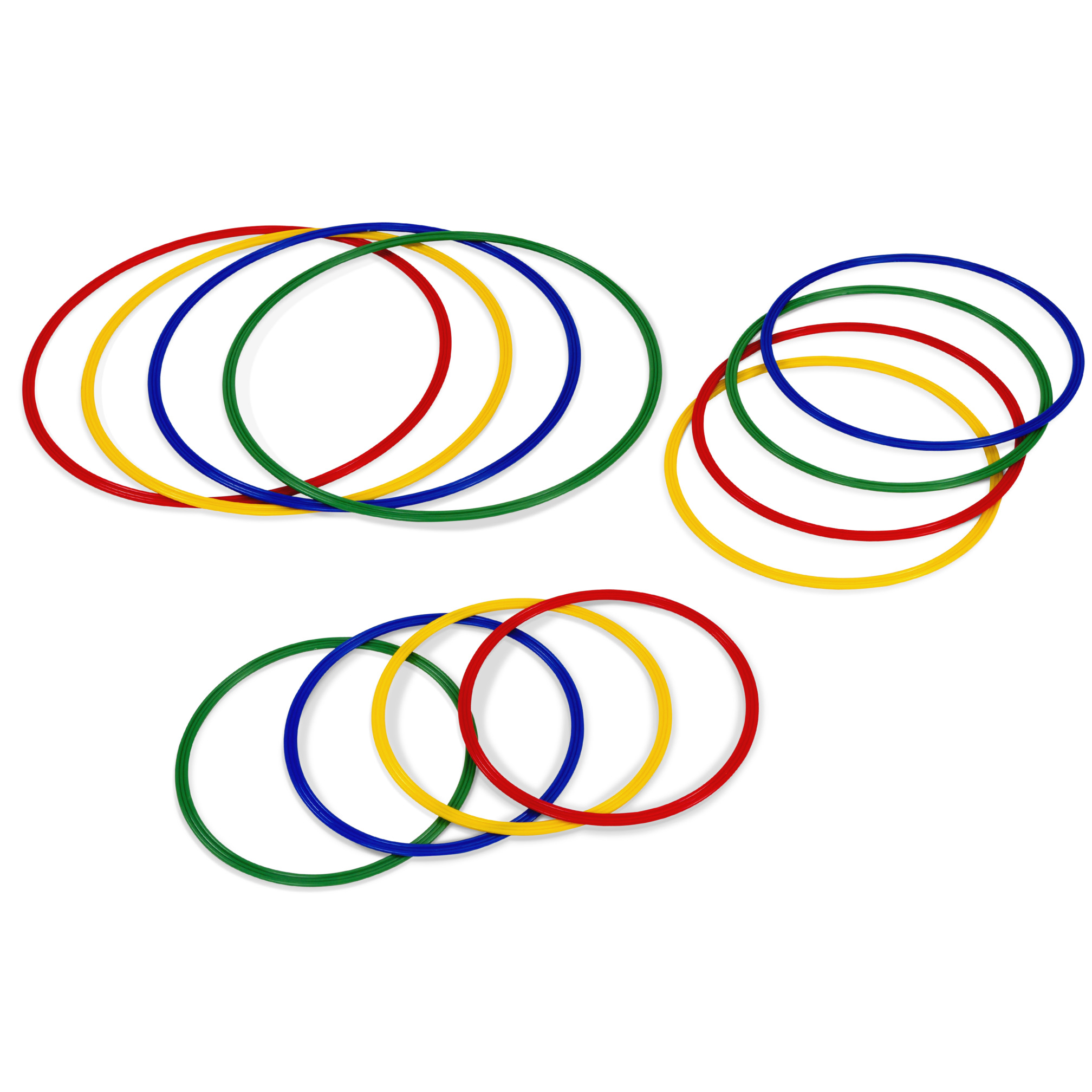 Set of 12 hoops