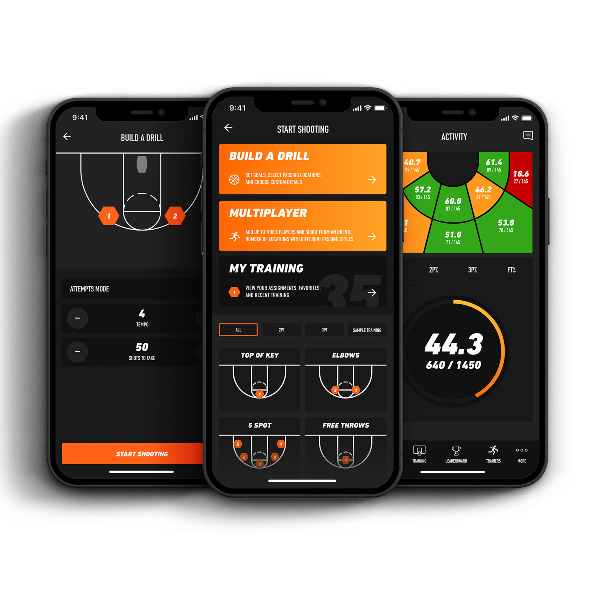 Dr.Dish CT+ basketbal training machine