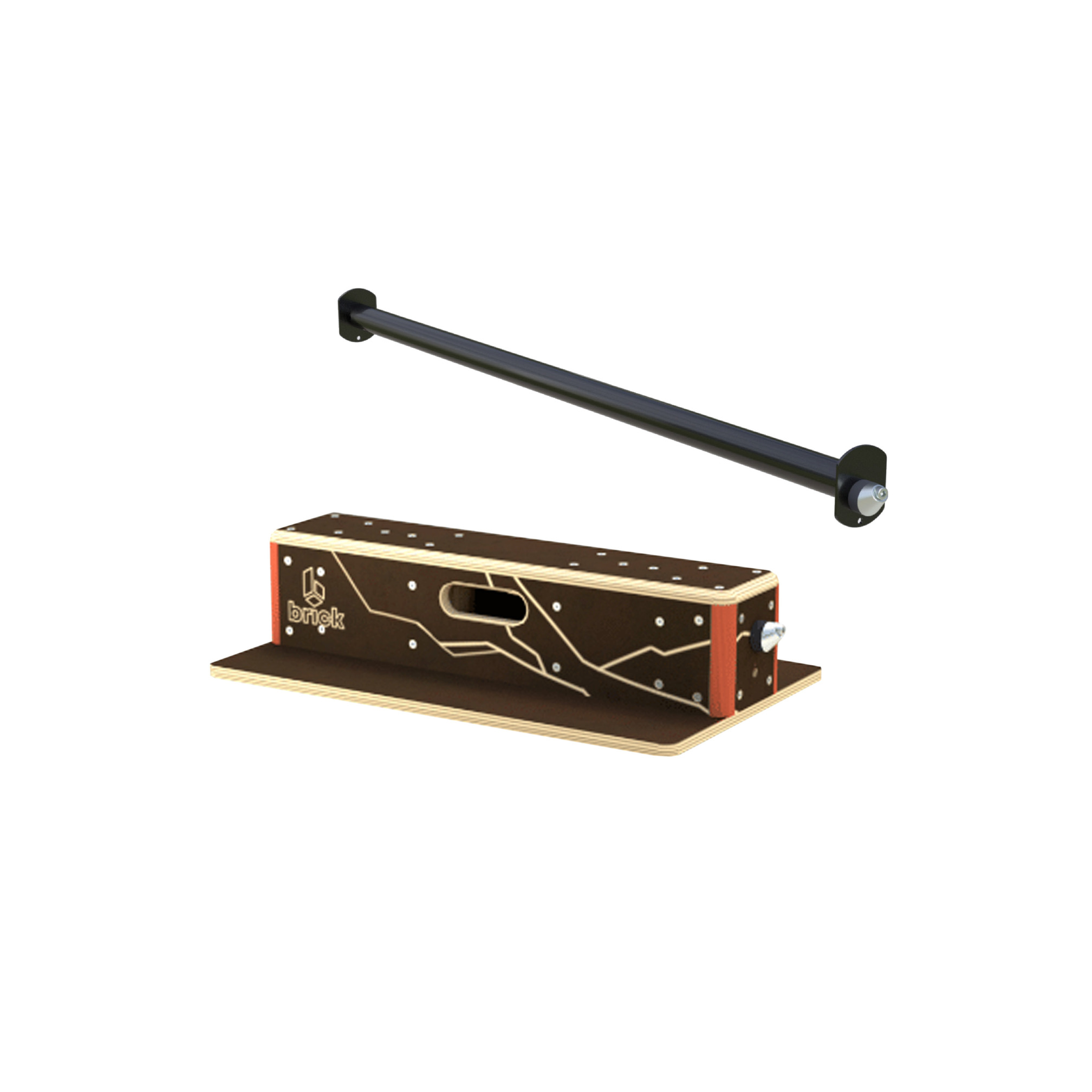 Brick Precision Bar, 1m Hand Rail